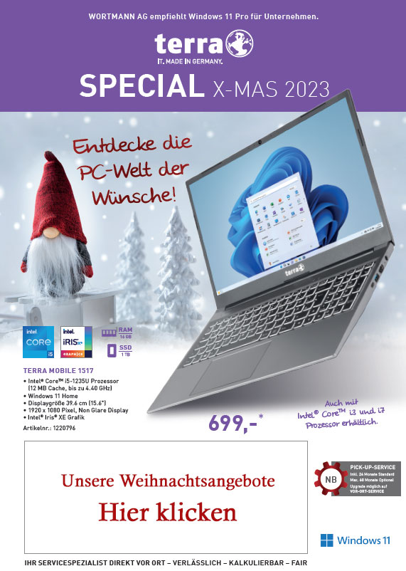 Weihnachtsflyer