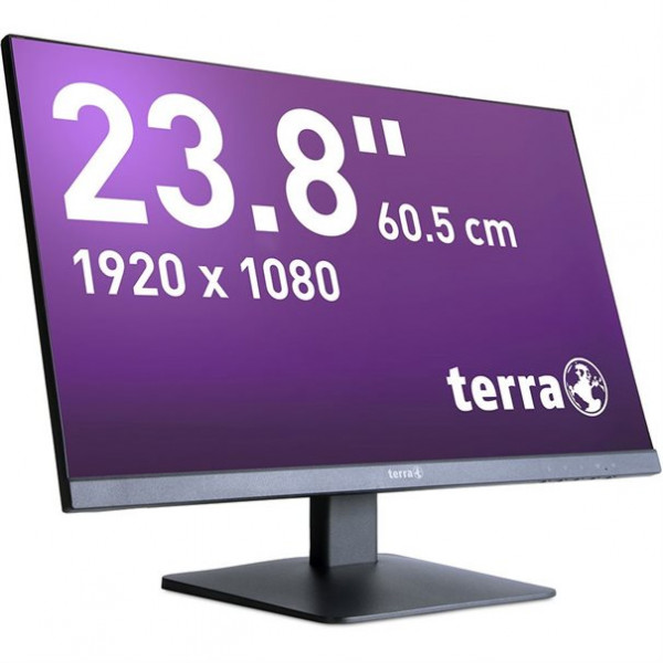 60,5 cm (23,8) LCD Monitor TERRA LED 2448W V3, IPS, Frameless,  Displayport, HDMI, USB-C-Video, Lautsprecher